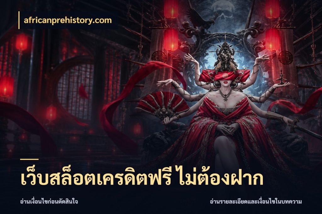 เว็บสล็อตเครดิตฟรี ไม่ต้องฝาก จับมุมเด่นของเครดิตฟรีให้ตรงใจ กับ africanprehistory.com