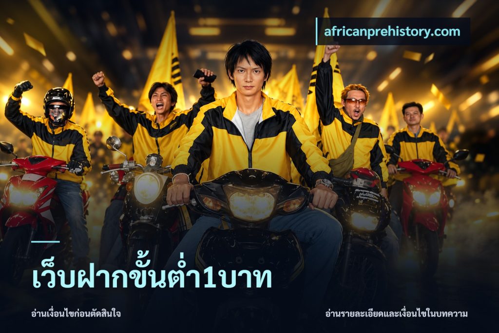 เว็บฝากขั้นต่ำ1บาท