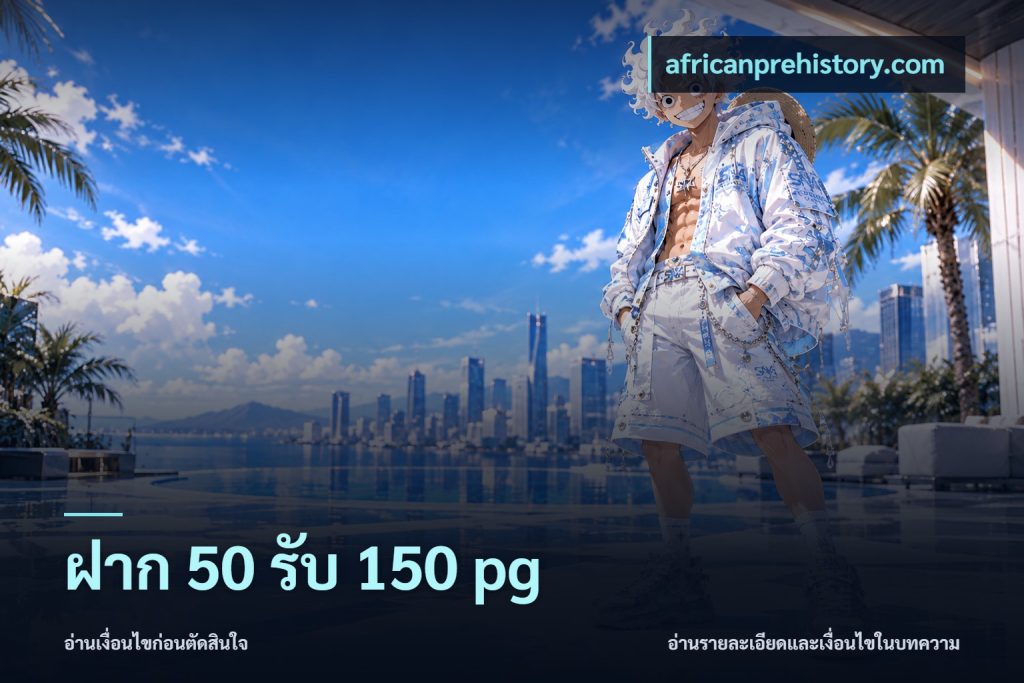 ฝาก 50 รับ 150 pg
