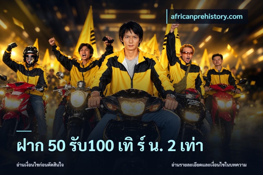 ฝาก 50 รับ100 เทิ ร์ น. 2 เท่า