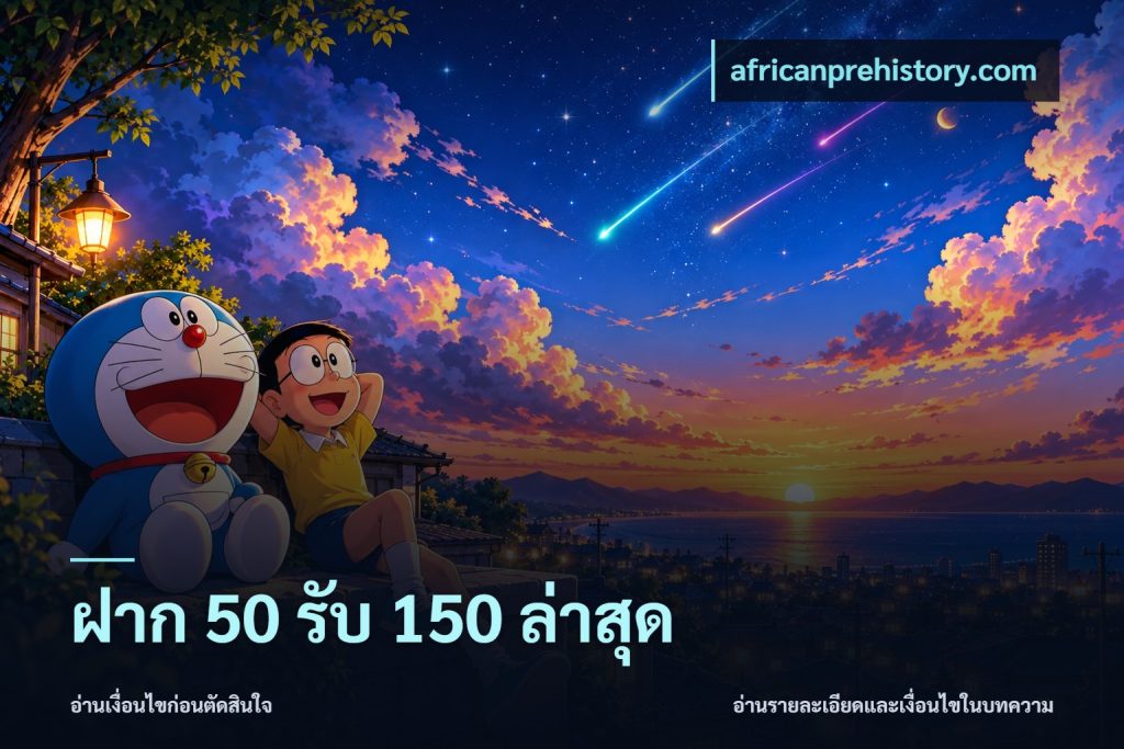 ฝาก 50 รับ 150 ล่าสุด