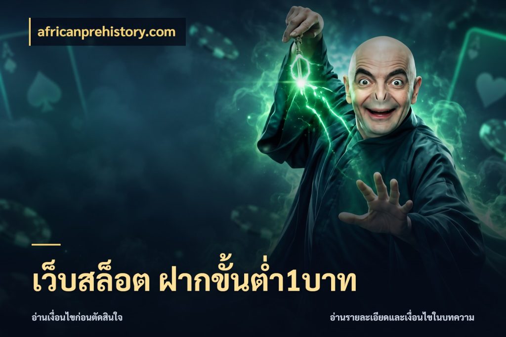 เว็บสล็อต ฝากขั้นต่ำ1บาท เลือกสไตล์จากยอดและรูปแบบที่ตรงใจ กับ africanprehistory.com