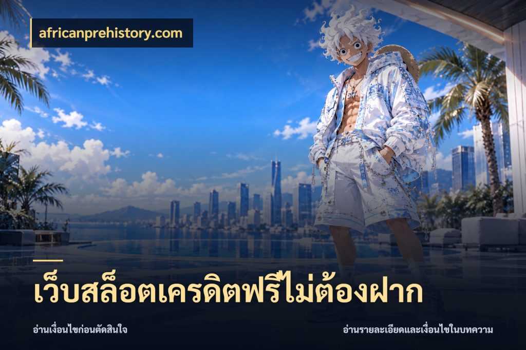 เว็บสล็อตเครดิตฟรีไม่ต้องฝาก เครดิตฟรีกับจังหวะลุ้นที่คุณเลือก สไตล์ africanprehistory.com