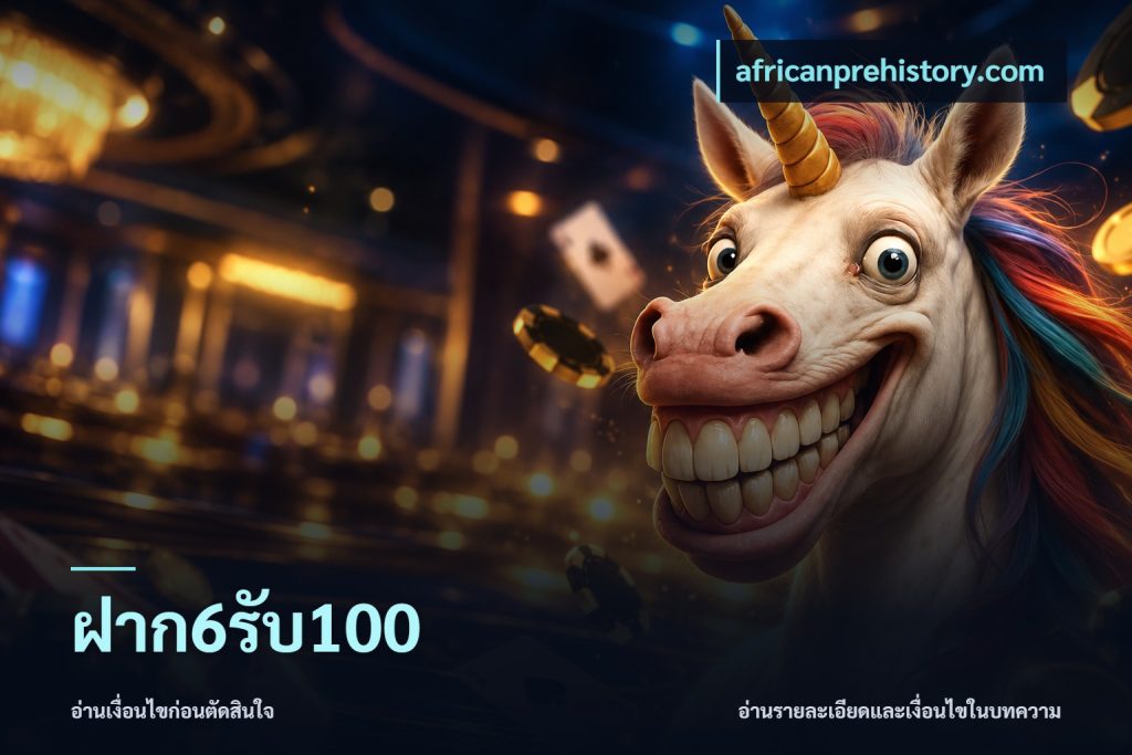 ฝาก6รับ100