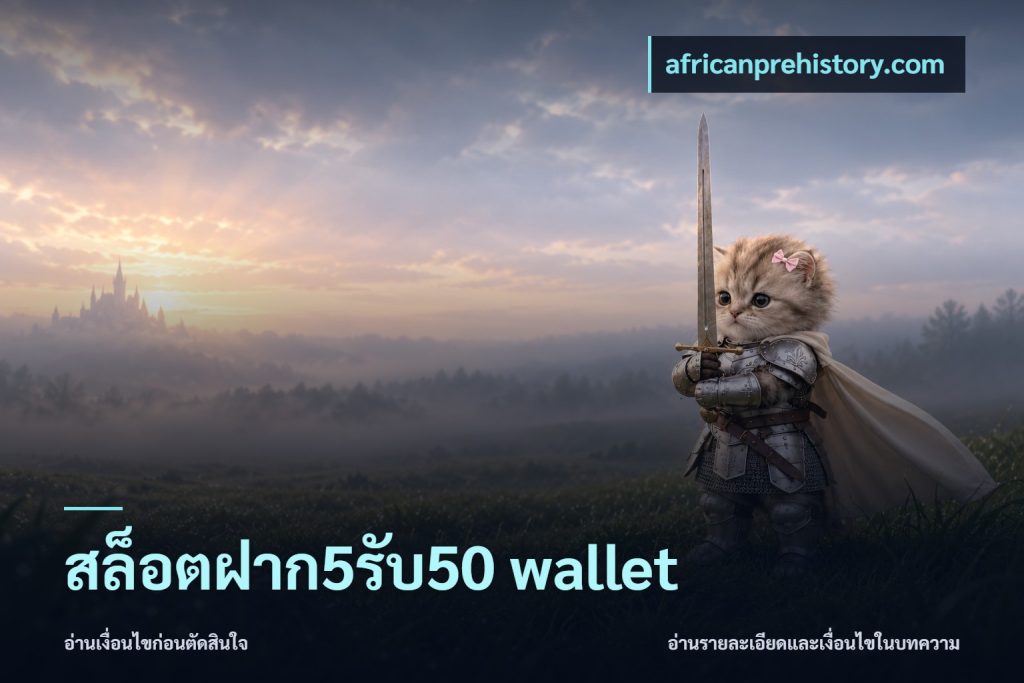 สล็อตฝาก5รับ50 wallet
