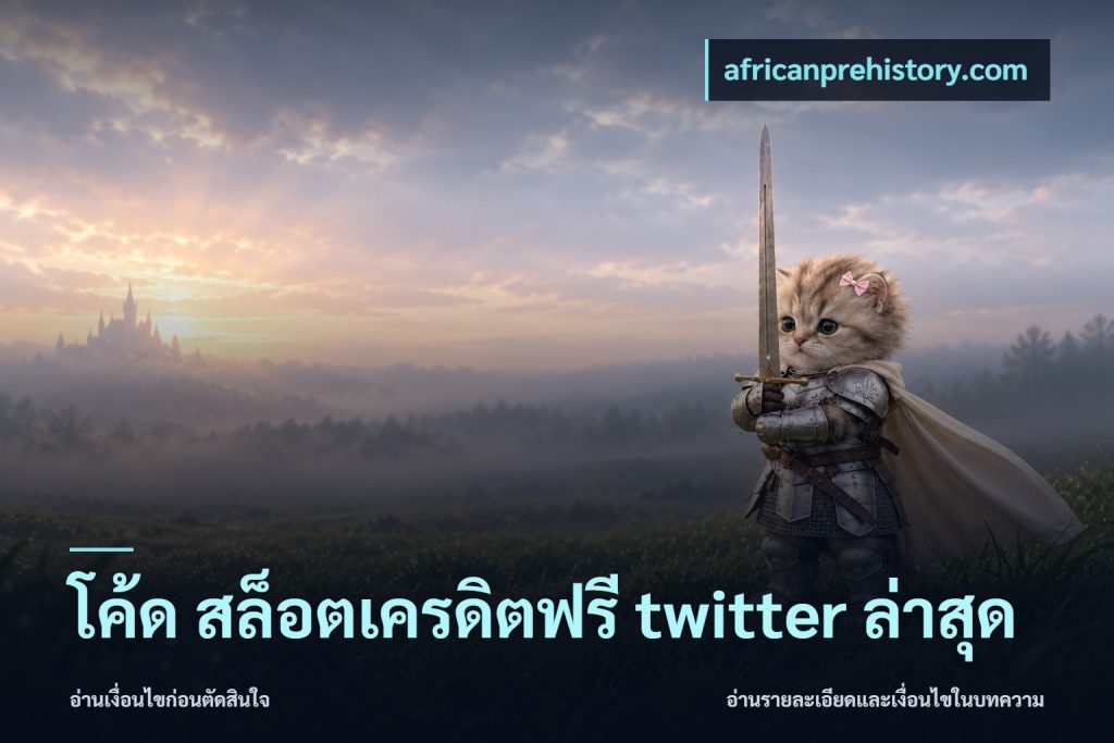 โค้ด สล็อตเครดิตฟรี twitter ล่าสุด
