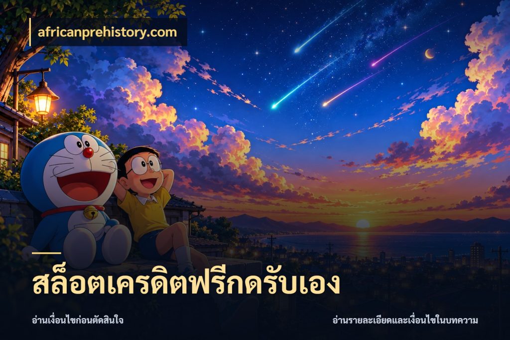 สล็อตเครดิตฟรีกดรับเอง เปิดประเด็นเครดิตฟรีสำหรับคนชอบลุ้น สไตล์ africanprehistory.com