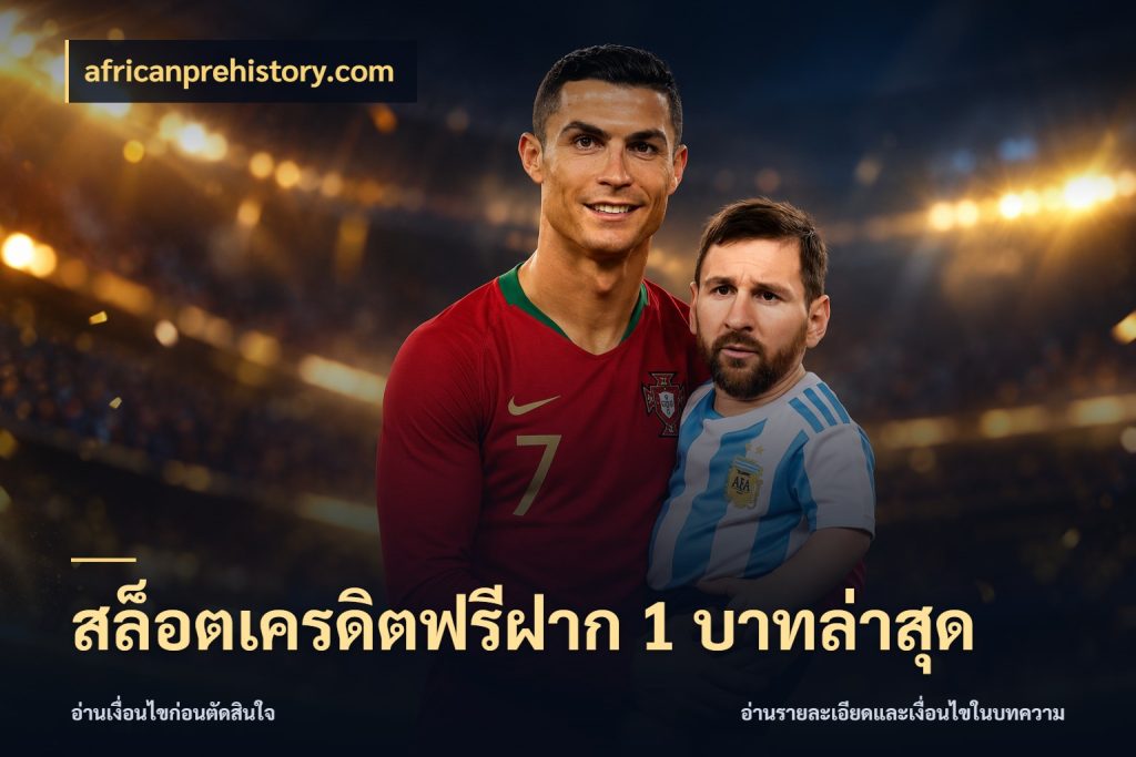 สล็อตเครดิตฟรีฝาก 1 บาทล่าสุด เปิดประเด็นเครดิตฟรีสำหรับคนชอบลุ้น สไตล์ africanprehistory.com