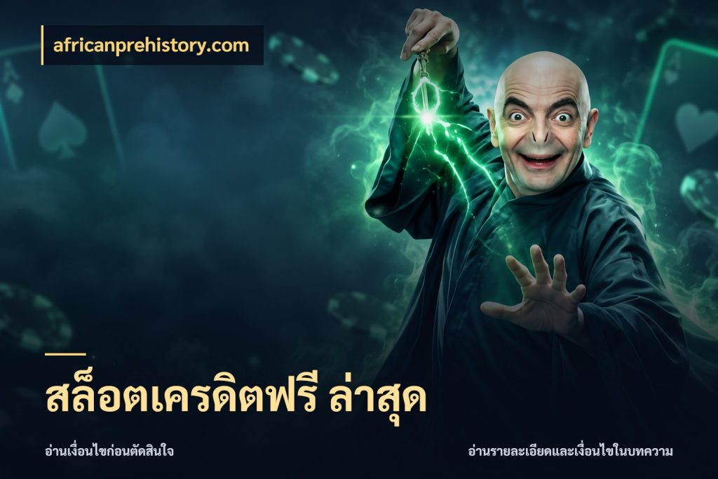 สล็อตเครดิตฟรี ล่าสุด africanprehistory.com เครดิตฟรีกับจังหวะลุ้นที่คุณเลือก