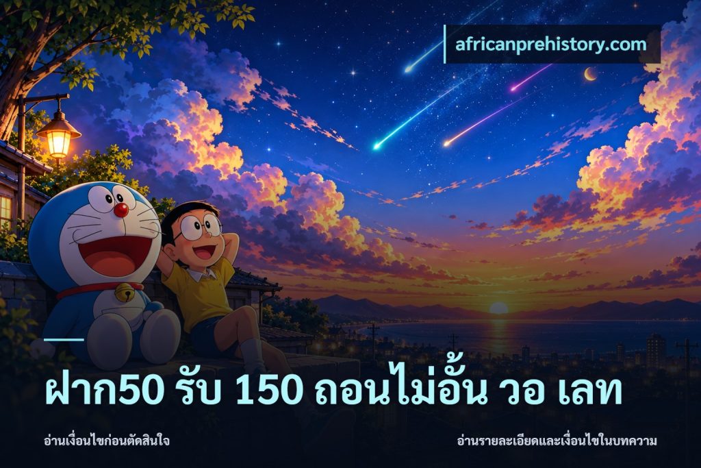 ฝาก50 รับ 150 ถอนไม่อั้น วอ เลท