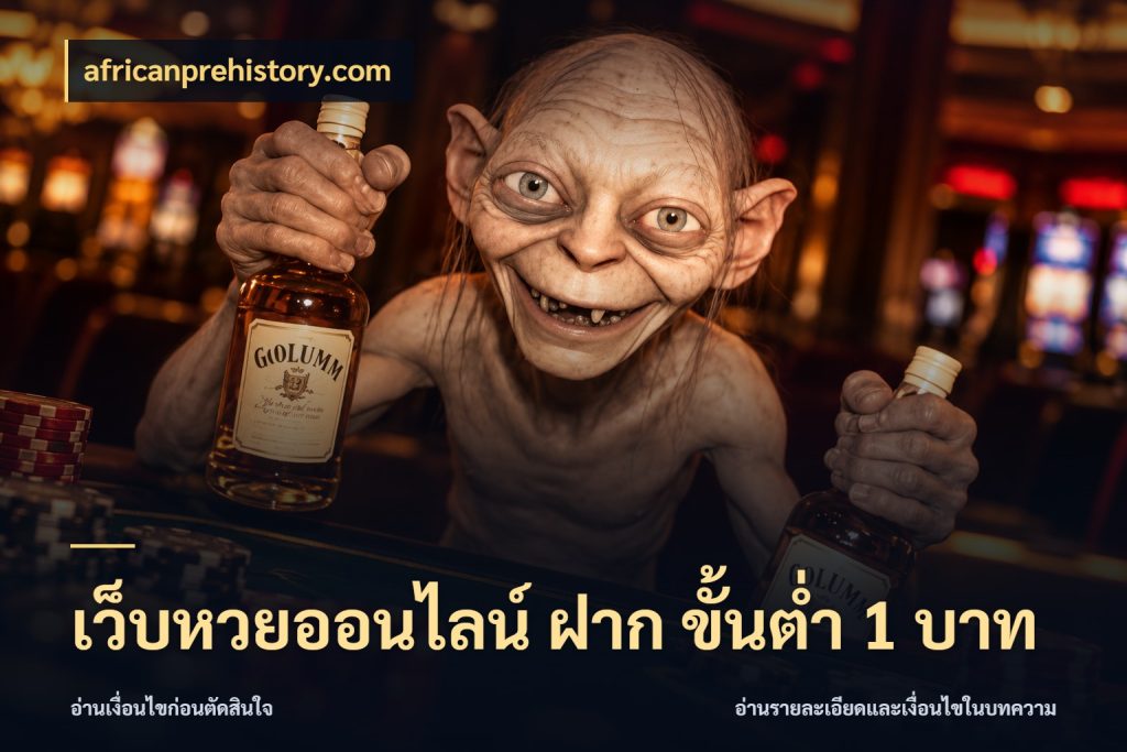 เว็บหวยออนไลน์ ฝาก ขั้นต่ำ 1 บาท เลือกมุมที่สนใจด้วยข้อมูลของบริการหวย กับ africanprehistory.com