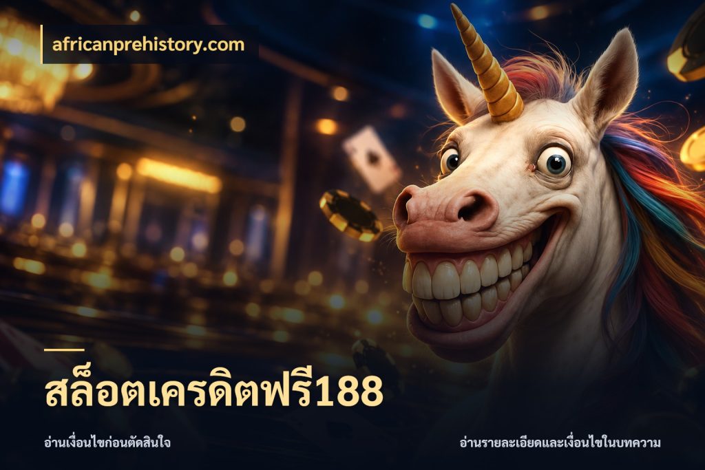 สล็อตเครดิตฟรี188 เครดิตฟรีกับจังหวะลุ้นที่คุณเลือก สไตล์ africanprehistory.com