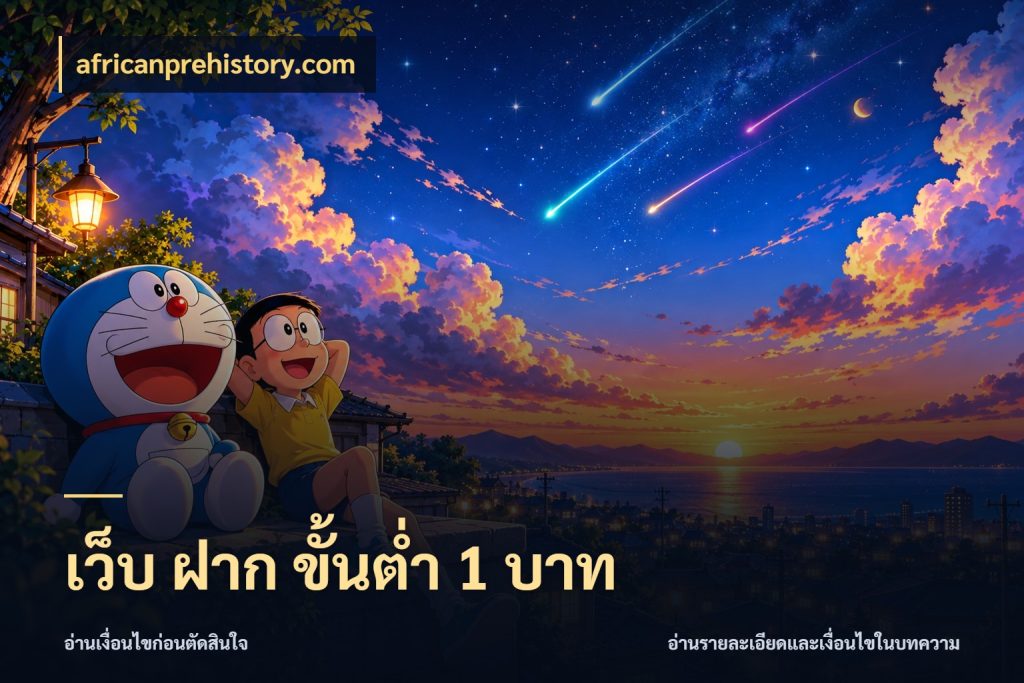 เว็บ ฝาก ขั้นต่ำ 1 บาท เลือกสไตล์จากยอดและรูปแบบที่ตรงใจ ในมุม africanprehistory.com