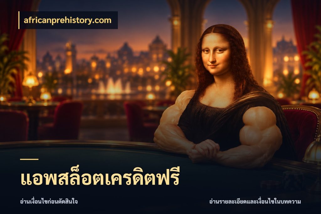แอพสล็อตเครดิตฟรี สีสันของเครดิตฟรีและเกมแนวที่ชอบ ในมุม africanprehistory.com