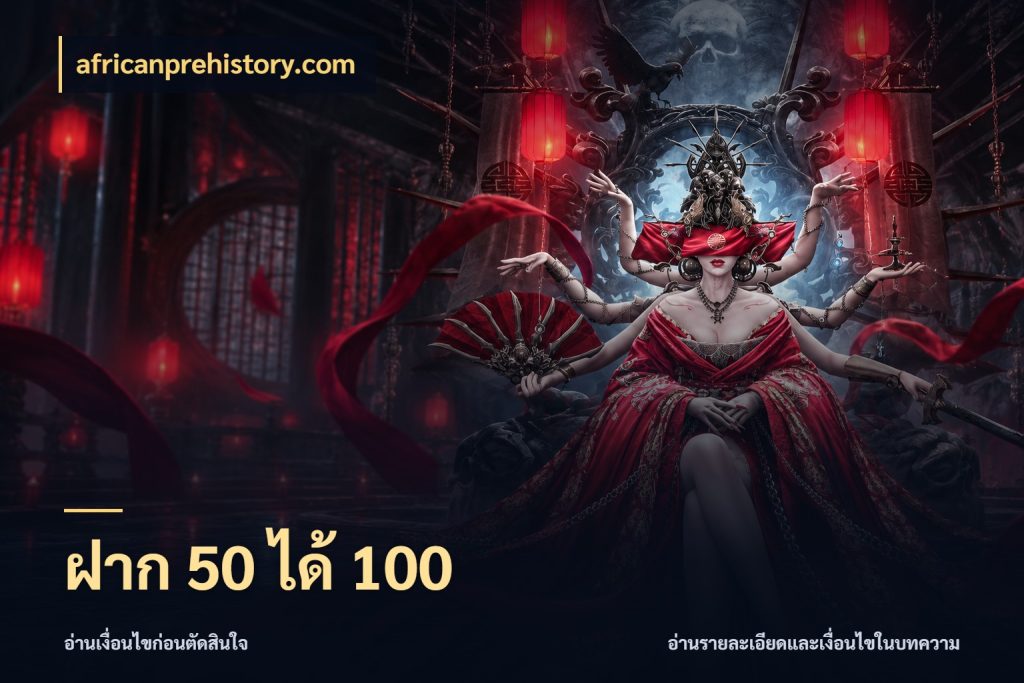 ฝาก 50 ได้ 100 africanprehistory.com เปิดมุมโปรให้เข้ากับเกมแนวโปรด