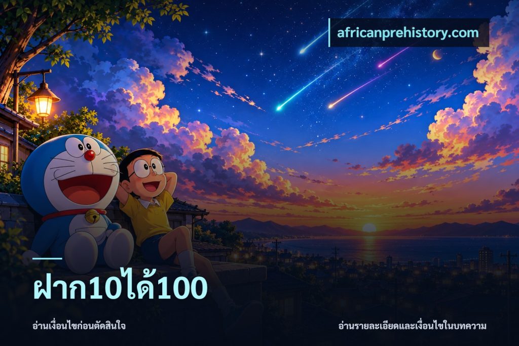 ฝาก10ได้100