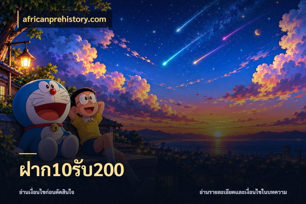 ฝาก10รับ200 สนุกกับตัวเลือกโปรในสไตล์ของคุณ สไตล์ africanprehistory.com