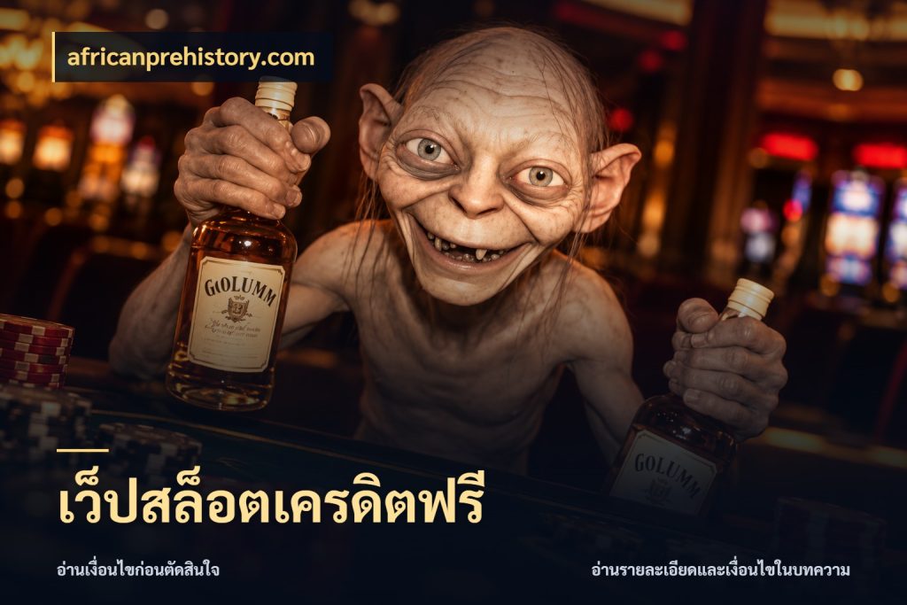 เว็ปสล็อตเครดิตฟรี เครดิตแต่ละรูปแบบมีมุมไหนให้ดู สไตล์ africanprehistory.com