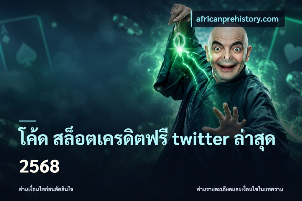 โค้ด สล็อตเครดิตฟรี twitter ล่าสุด 2568