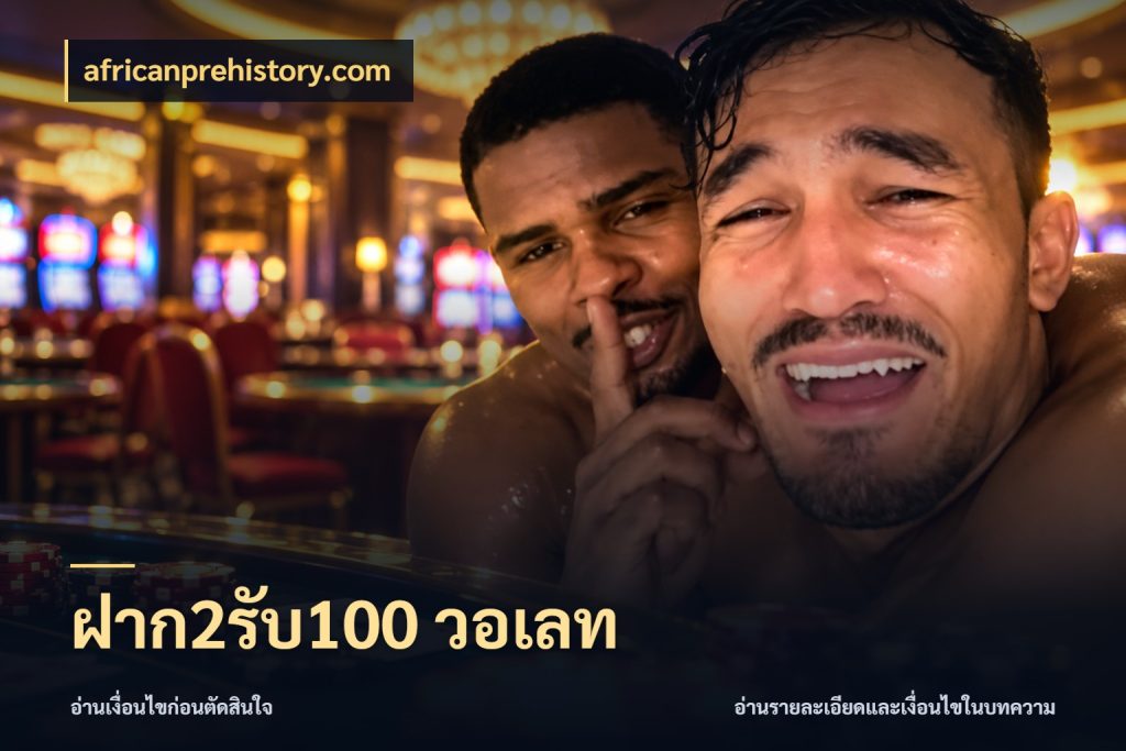 ฝาก2รับ100 วอเลท สนุกกับตัวเลือกโปรในสไตล์ของคุณ ในมุม africanprehistory.com