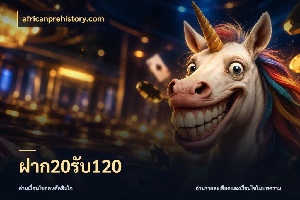 ฝาก20รับ120 โปรกับเกมที่ชอบเลือกให้ตรงสไตล์ สไตล์ africanprehistory.com