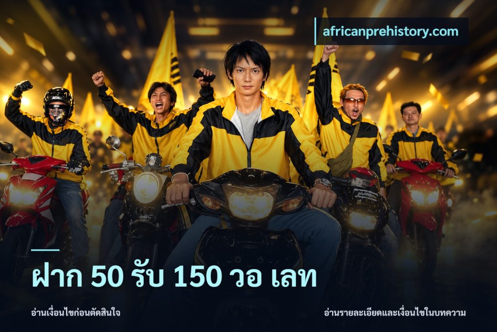 ฝาก 50 รับ 150 วอ เลท