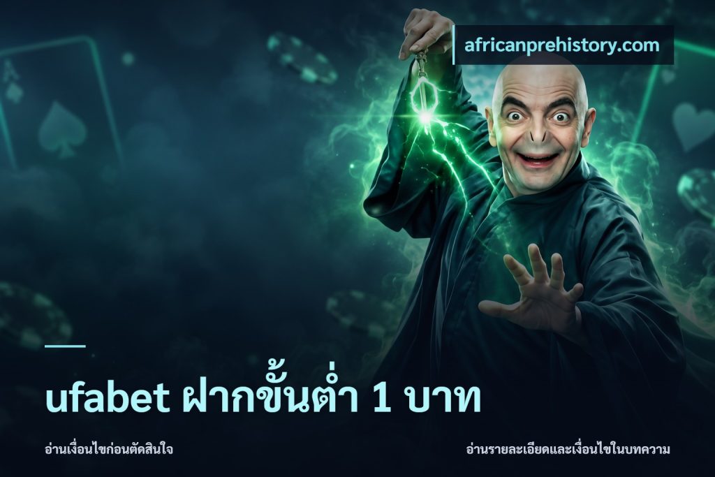ufabet ฝากขั้นต่ำ 1 บาท