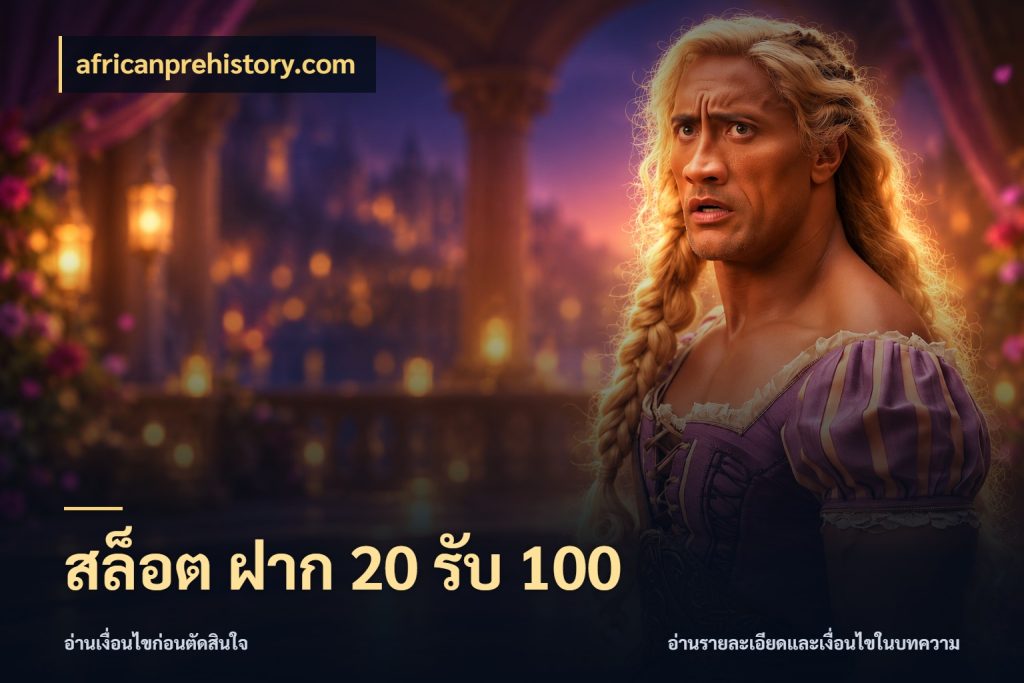 สล็อต ฝาก 20 รับ 100 สีสันของโปรฝากและยอดรับ ในมุม africanprehistory.com