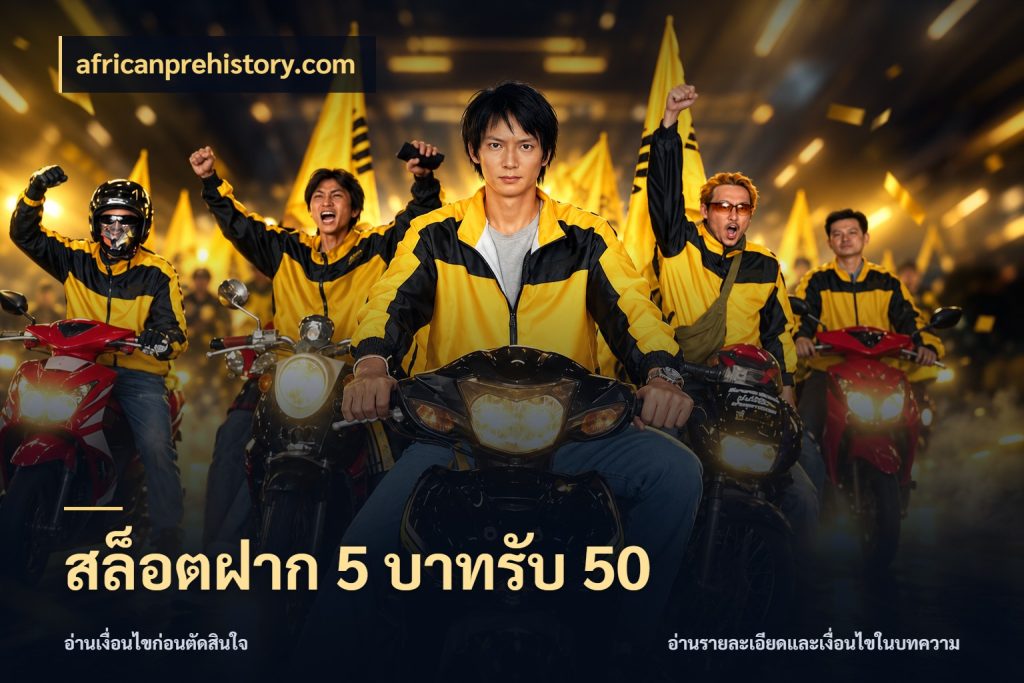 สล็อตฝาก 5 บาทรับ 50 สนุกกับตัวเลือกโปรในสไตล์ของคุณ ในมุม africanprehistory.com