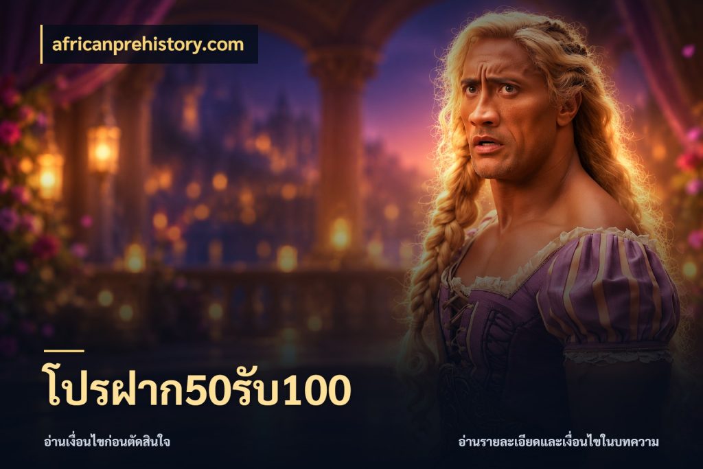โปรฝาก50รับ100 โปรยอดรับที่สายเกมสนใจ ในมุม africanprehistory.com