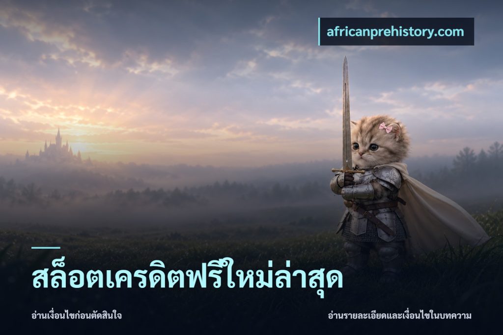 สล็อตเครดิตฟรีใหม่ล่าสุด