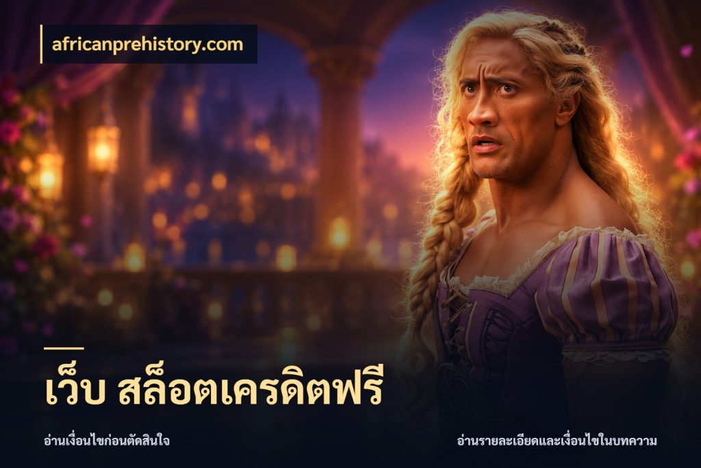 เว็บ สล็อตเครดิตฟรี เปิดประเด็นเครดิตฟรีสำหรับคนชอบลุ้น กับ africanprehistory.com