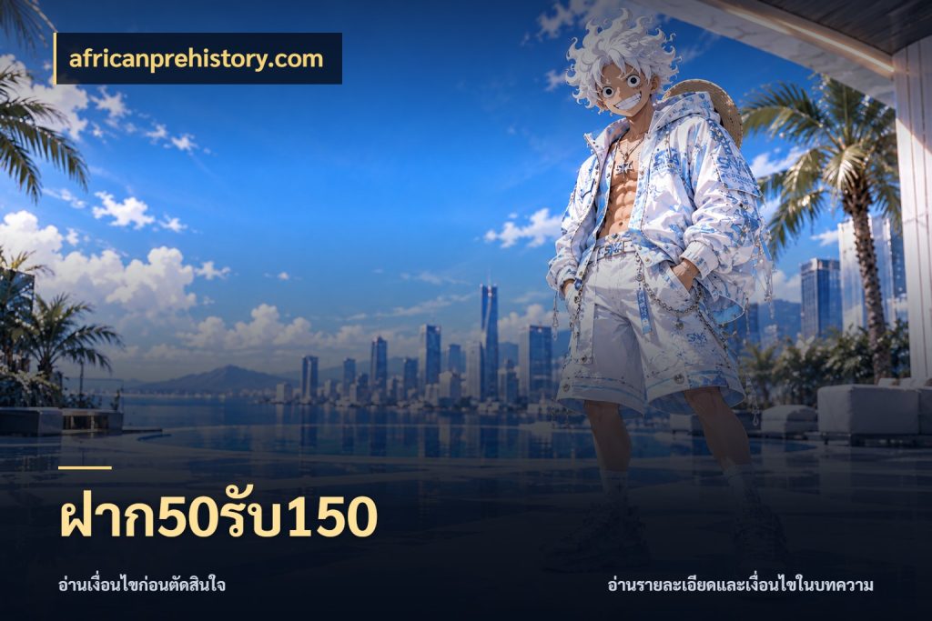 ฝาก50รับ150 โปรยอดรับที่สายเกมสนใจ ในมุม africanprehistory.com