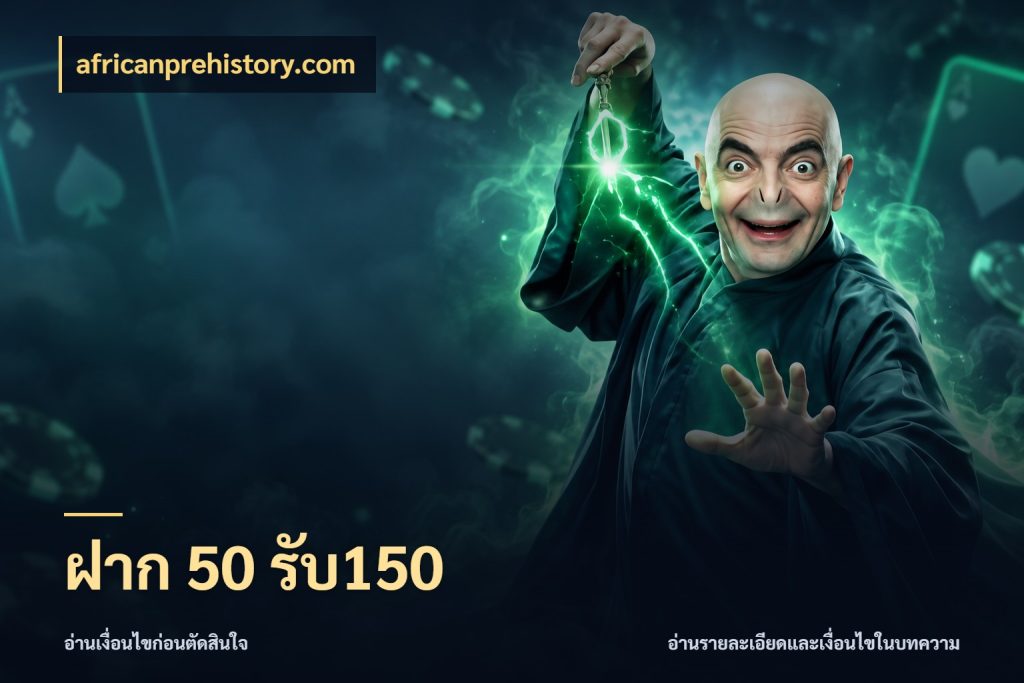 ฝาก 50 รับ150 สายโบนัสเลือกจังหวะสนุกได้อย่างไร สไตล์ africanprehistory.com