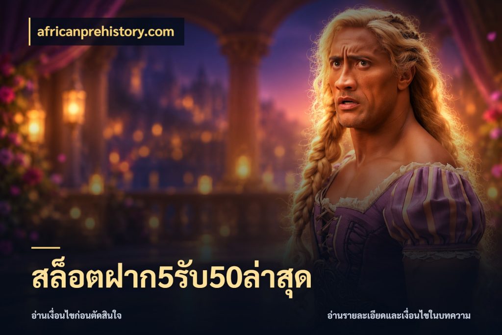 สล็อตฝาก5รับ50ล่าสุด จับประเด็นยอดรับก่อนเลือกความสนุก กับ africanprehistory.com