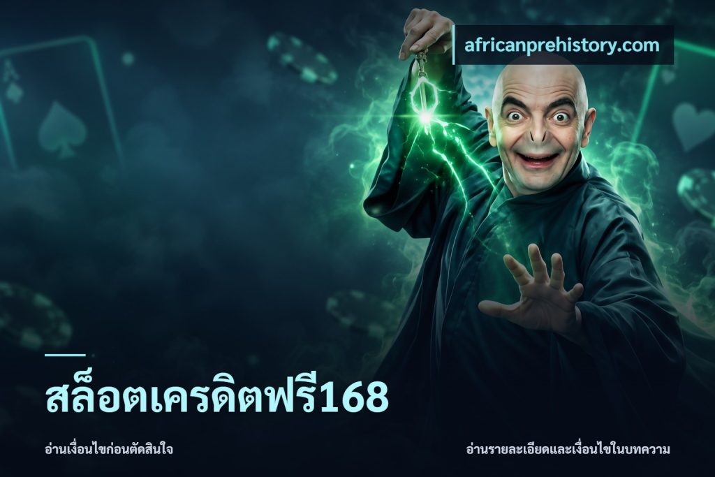 สล็อตเครดิตฟรี168
