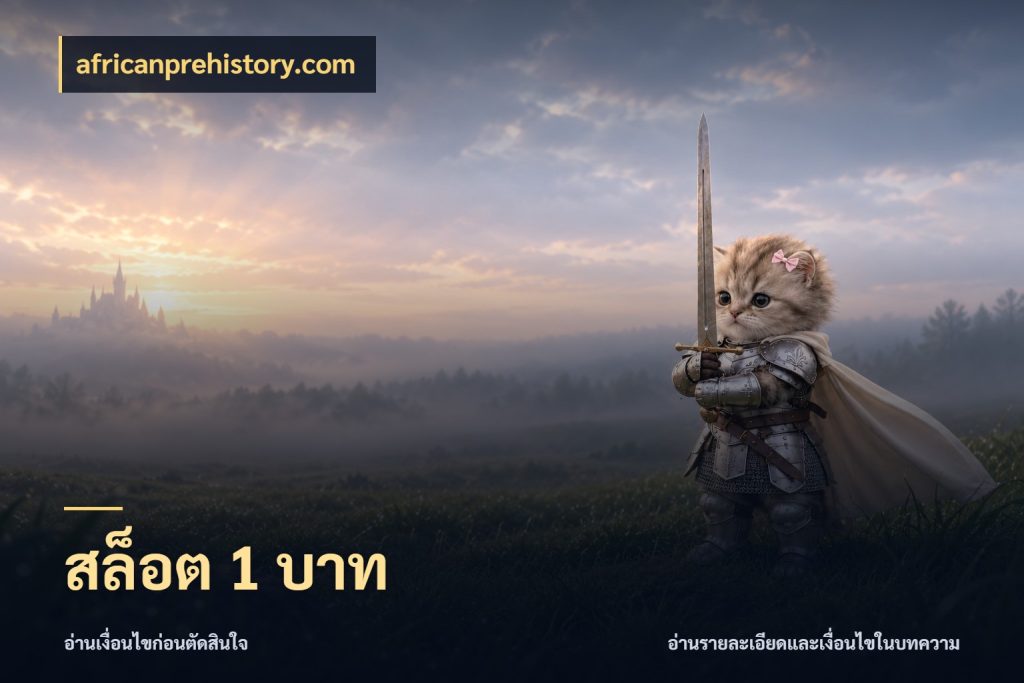 สล็อต 1 บาท เกมที่ชอบในขอบเขตเงินของตัวเอง กับ africanprehistory.com