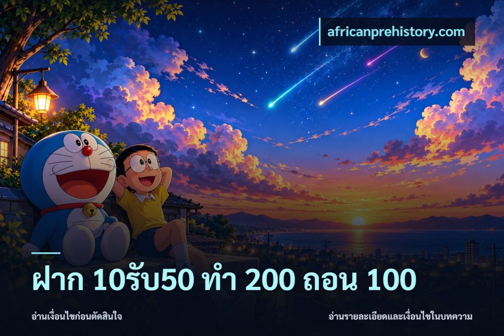 ฝาก 10รับ50 ทํา 200 ถอน 100