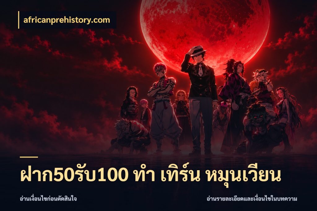 ฝาก50รับ100 ทํา เทิร์น หมุนเวียน จับคู่โบนัสกับสไตล์เกมที่ชอบ สไตล์ africanprehistory.com