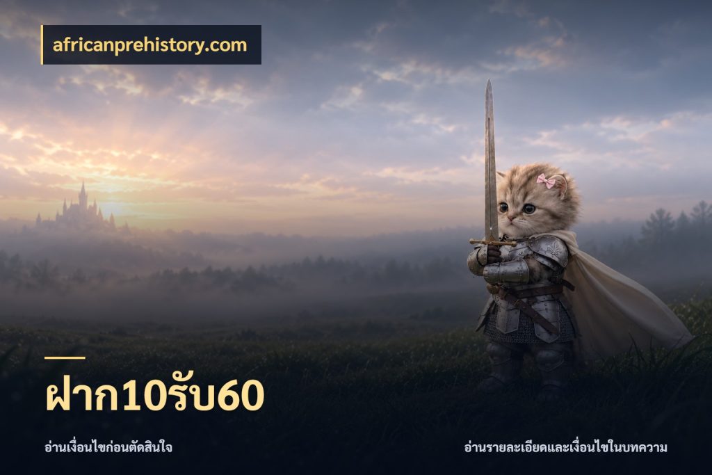 ฝาก10รับ60 africanprehistory.com โปรกับเกมที่ชอบเลือกให้ตรงสไตล์